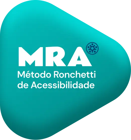 Logo MRA, Método Ronchetti de Acessibilidade