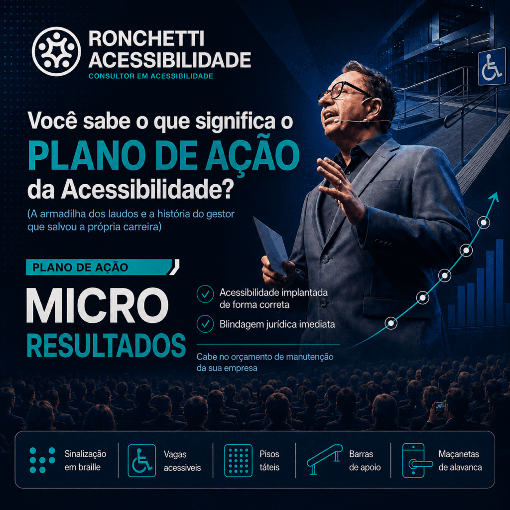 Você sabe o que significa o PLANO DE AÇÃO da Acessibilidade?